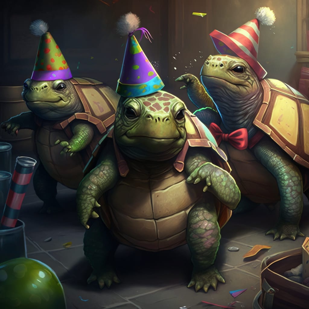 Dimond riding a blue body art